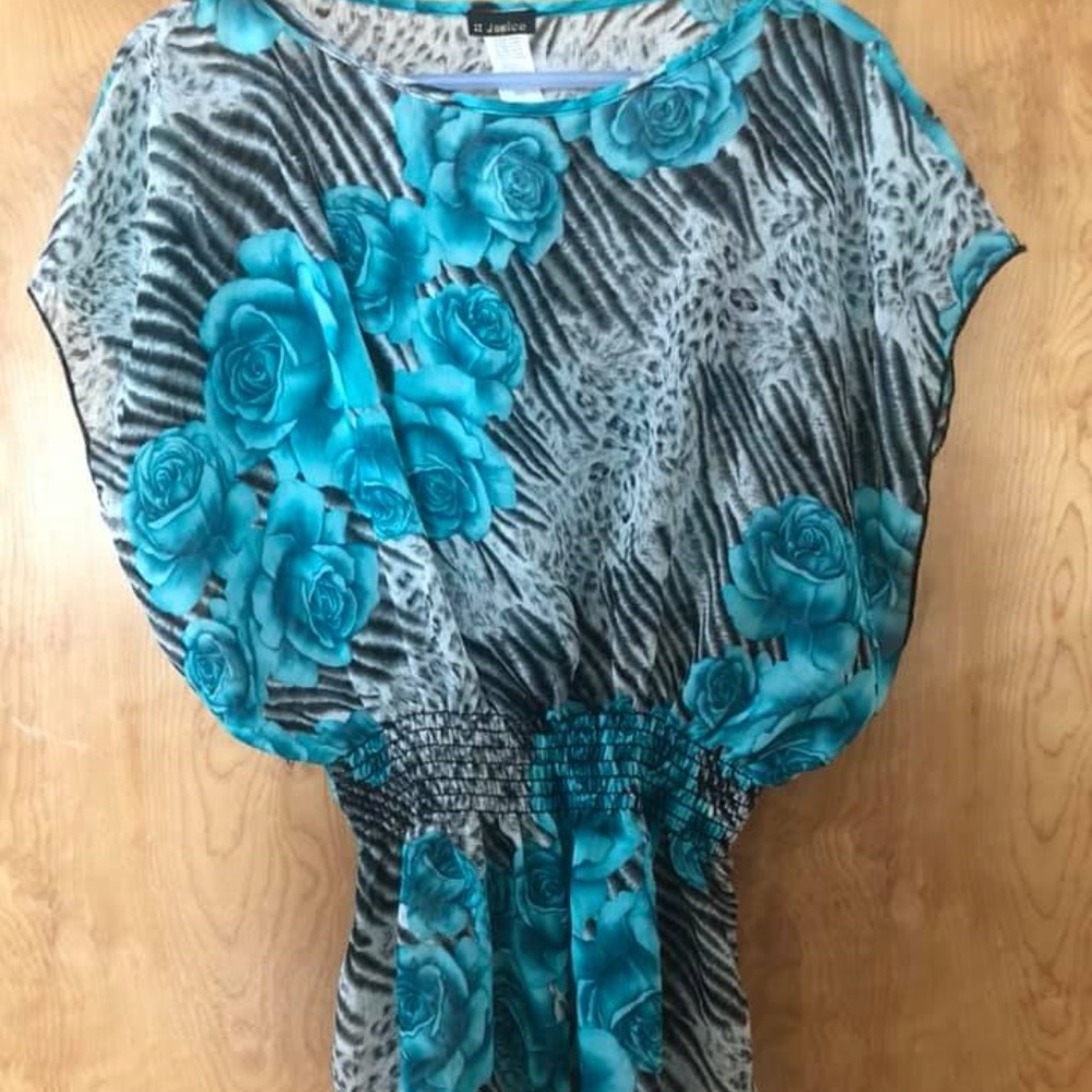NWT Women’s Sheer Dress Shirt sz. L